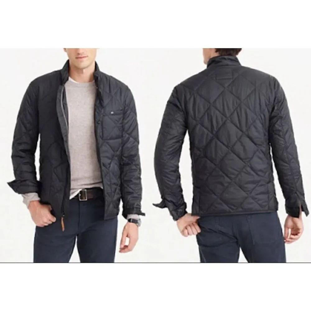 J.Crew Mens Sussex Quilted Jacket M